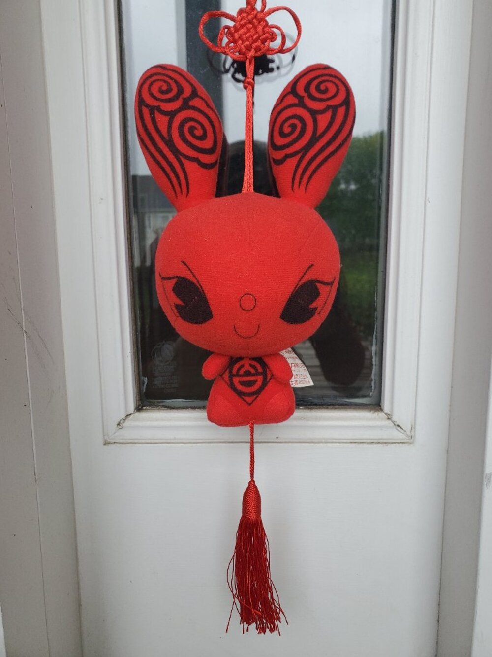 Yappies Chinese Hanging Toy Red Plush Made in China Fujian Haimay Toys